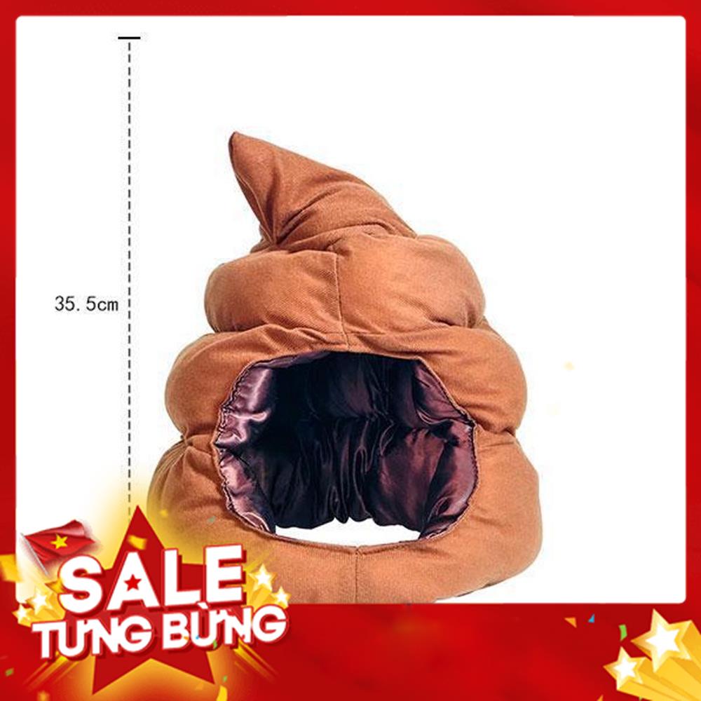 Mũ Len Hình Cục Phân, Mũ Len Đội Đầu Mùa Đông Vui Nhộn,Quà Tặng Đồ Dùng Độc Đáo Hot Trend Mùa Đông MSP89062