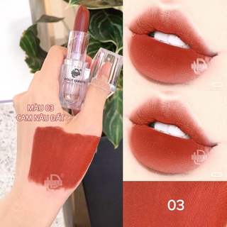Son thỏi lì siêu mịn môi dolly variety