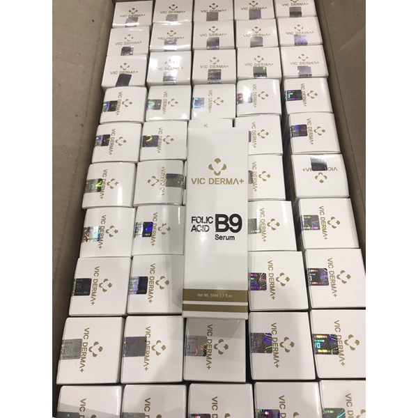 Serum B9 Vic Derma Folic Acid Phục Hồi Trẻ Hóa Da 50ml