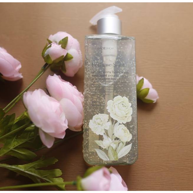 SỮA TẮM TRẮNG DA PERFUME SEED WHITE PEONY BODY WASH THE FACE SHOP.