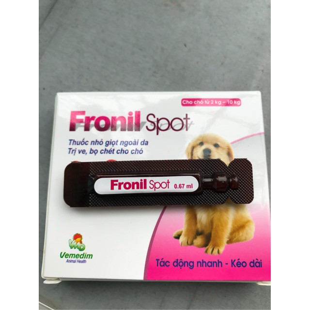 Mã 256FMCGSALE giảm 7% tối đa 100K đơn 500K Một Ống - FRONIL SPOT - Thuốc