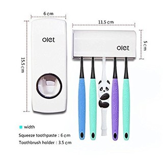 Dụng cụ lấy kem đánh răng tự động.