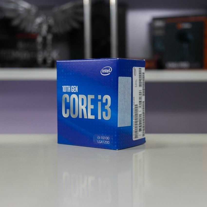 Bộ vi xử lý CPU Intel Core i3-10100 (3.6GHz turbo up to 4.3Ghz, 4 nhân 8 luồng, 6MB Cache, 65W) - Socket Intel LGA 1200