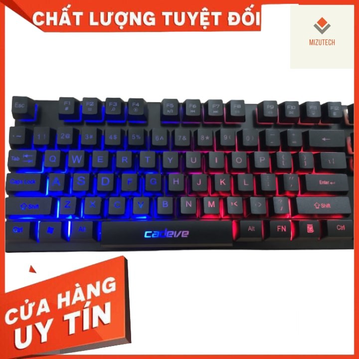 Bộ phím chuột văn phòng Cadeve 9122 có Led | WebRaoVat - webraovat.net.vn