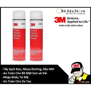 Dung Dịch Tẩy Keo, Nhựa Đường và Dầu Mỡ 3M 08987 - 425g