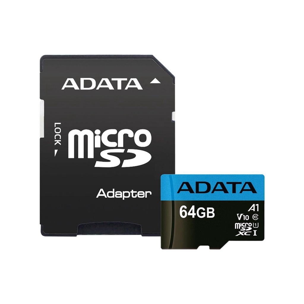 Thẻ nhớ MicroSDXC ADATA UHS-I Class 10, V10, A1, 100MB/s - Hàng phân phối chính hã