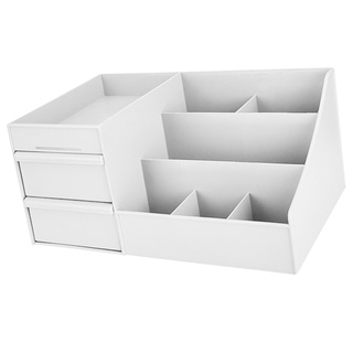 Box PP Makeup Organizer Case Table Storage Container with Drawers Jewelry Cosmetic Case