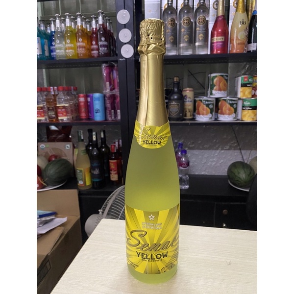 Nước Trái Cây Tây Ban Nha SENAC Cocktail sparkling 750ml-Vàng