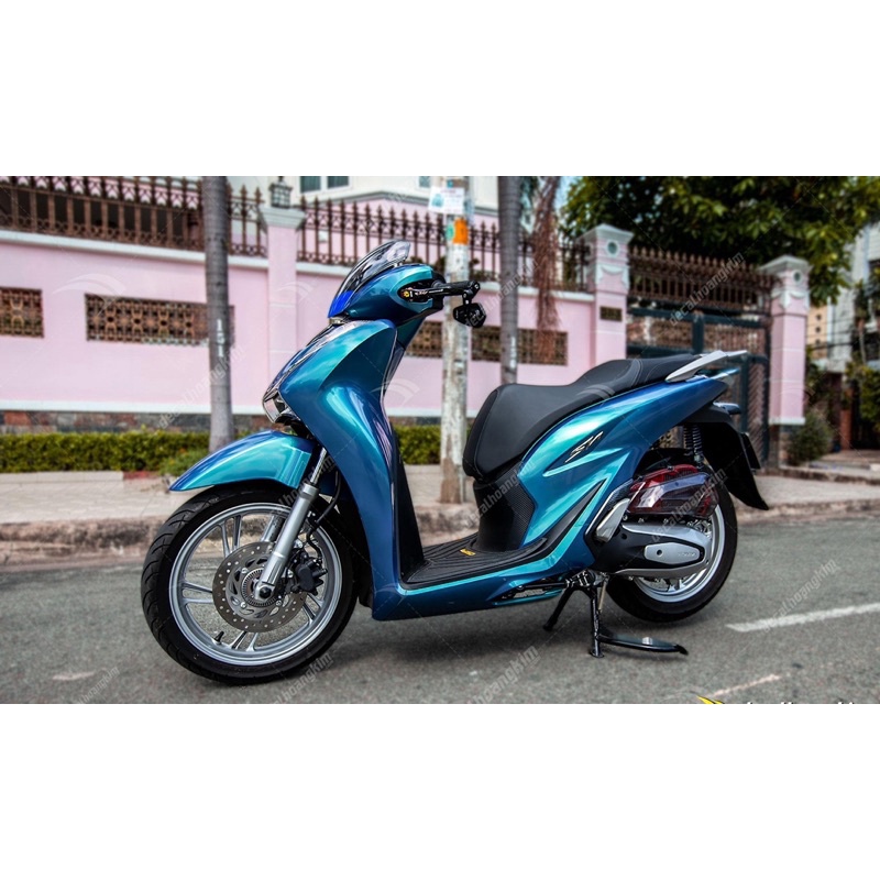200cm giấy 3 lớp decal xanh ngọc dán ô tô,xe máy và các loại vật dụng