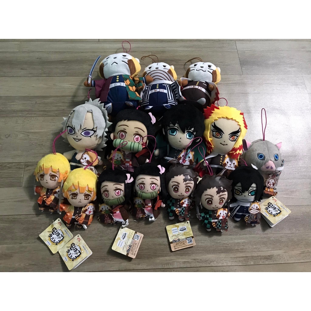 Goods/ Nhân vật bằng bông/ Đồ bông chính hãng Kimetsu no Yaiba collab Rascal