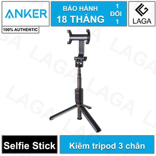Gậy Chụp Hình Ảnh Anker Bluetooth Selfie Tích Hợp Tripod 3 Chân A7163
