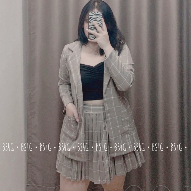 SET VEST CARO 3 món - S273