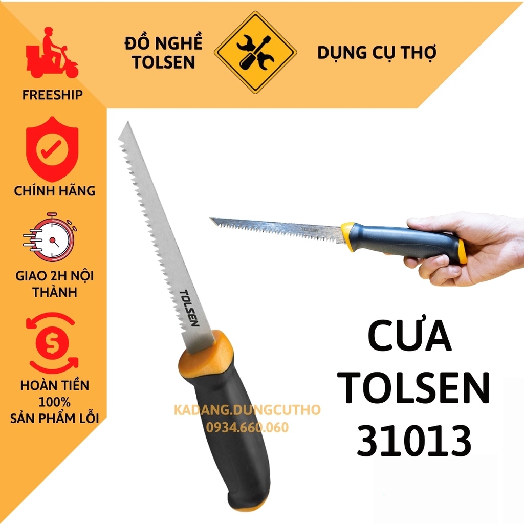 Cưa cành nhỏ, cưa thạch cao tolsen 31013 universal ground saw