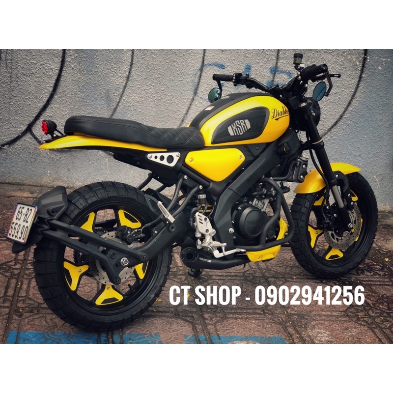 PÔ ĐÚT GẦM CHO YAMAHA XSR155 MT15