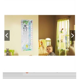 combo 10 decal dán tường thước đo chiều cao cho bé