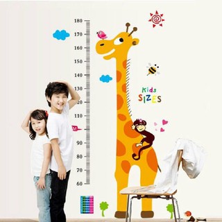Decal dán tường đo chiều cao Kid Sizes