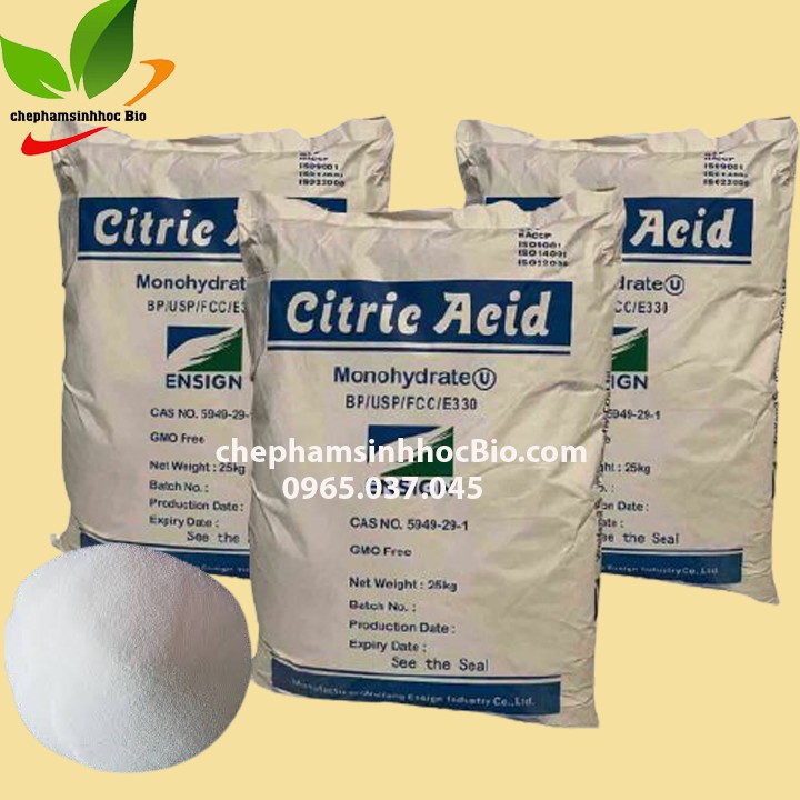 Bột Acid Chanh, ACid Citric bao 25kg