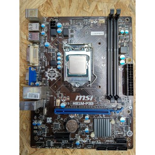 Main MSI H81 có fe, tặng keo tản nhiệt