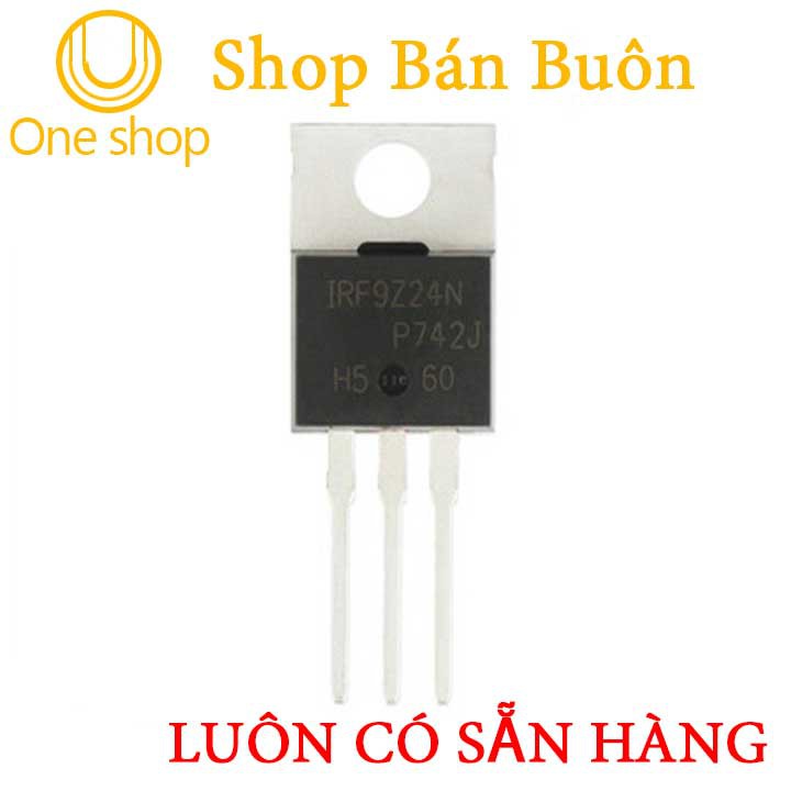 Linh Kiện IRF9Z24 55V/12A/TO-220 P-CH