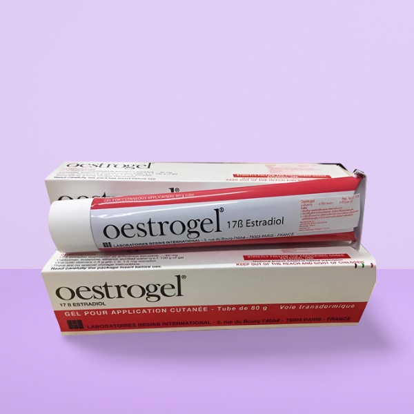 OESTROGEL 80g - Gel có thước đo liều bổ sung nội tiết tố nữ chinh hãng Besins