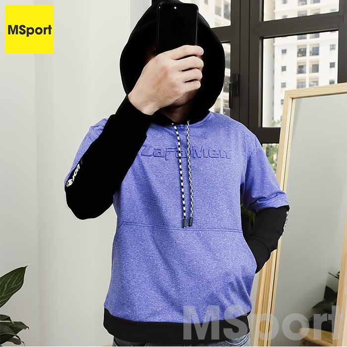 Áo Khoác Nỉ Thể Thao Nam Có Mũ Túi Xéo Phong Cách Hàn Quốc Đẹp, Cao Cấp, Mặc Mát, Mềm Mịn