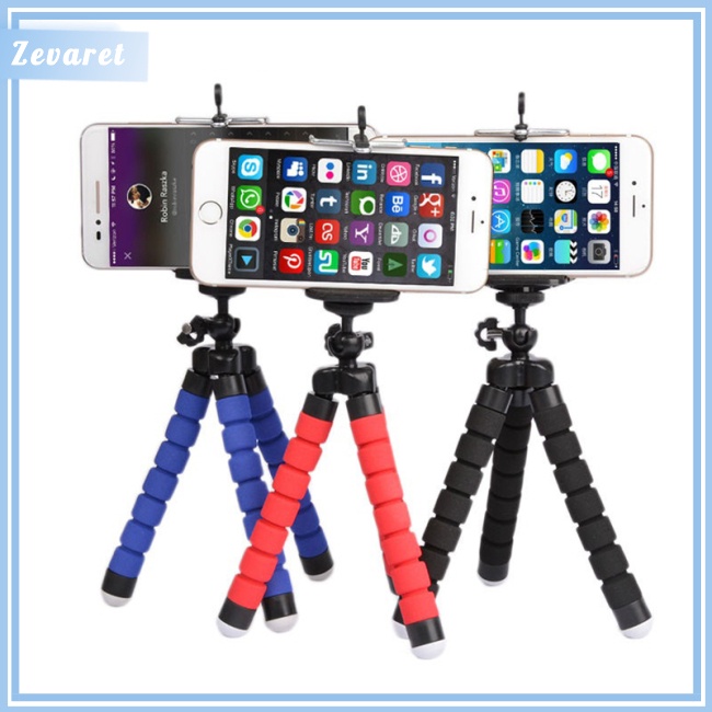 Gậy Tự Sướng Bluetooth Mini Hình Bạch Tuộc Có Thể Điều Chỉnh Thông Dụng