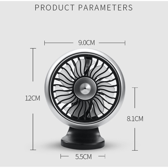 Quạt Mini Đa Năng Sạc Cổng USB Để Bàn Tiện Dụng