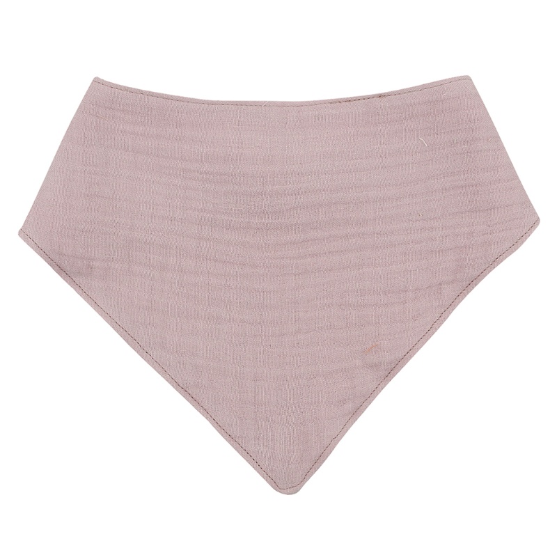 [Hàng mới về] Yếm ăn tam giác bằng vải cotton màu sắc dễ thương cho trẻ em