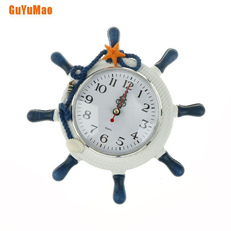 Phụ Kiện Trang Trí Nhà Ở Hình Bánh Lái Tàu Hải Phong Cách Địa Trung Hải Độc Đáo