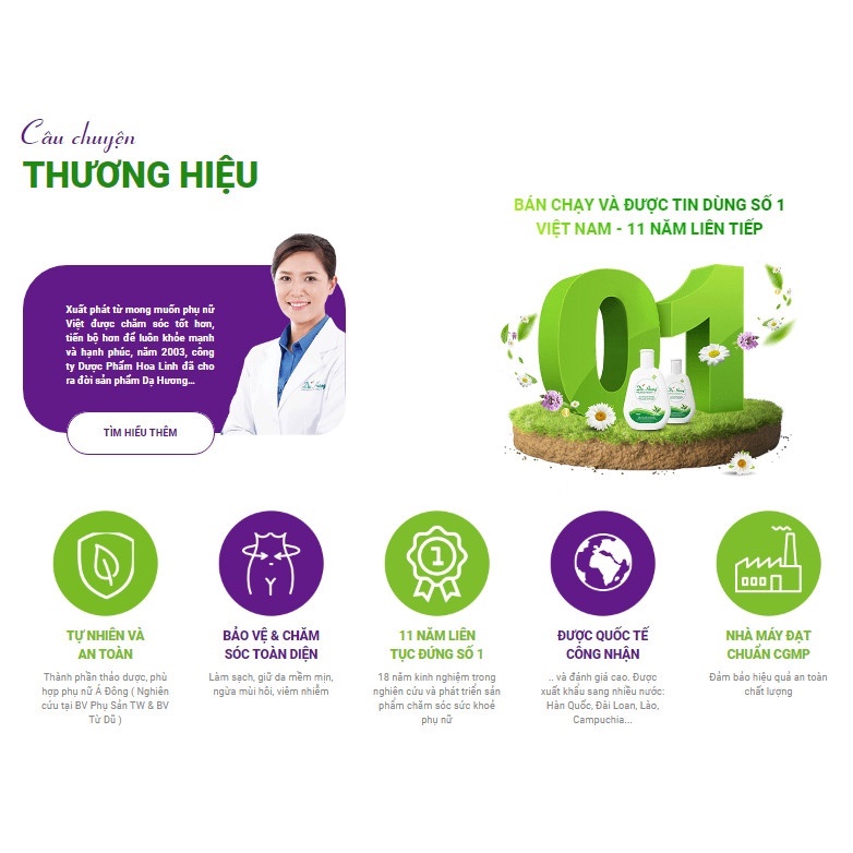 Dung dịch vệ sinh Dạ Hương Tím