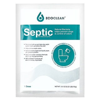 Men vi sinh xử lý hầm cầu, bể phốt EcoClean Septic (USA) - Xử lý bể phốt hiệu quả (01 gói)