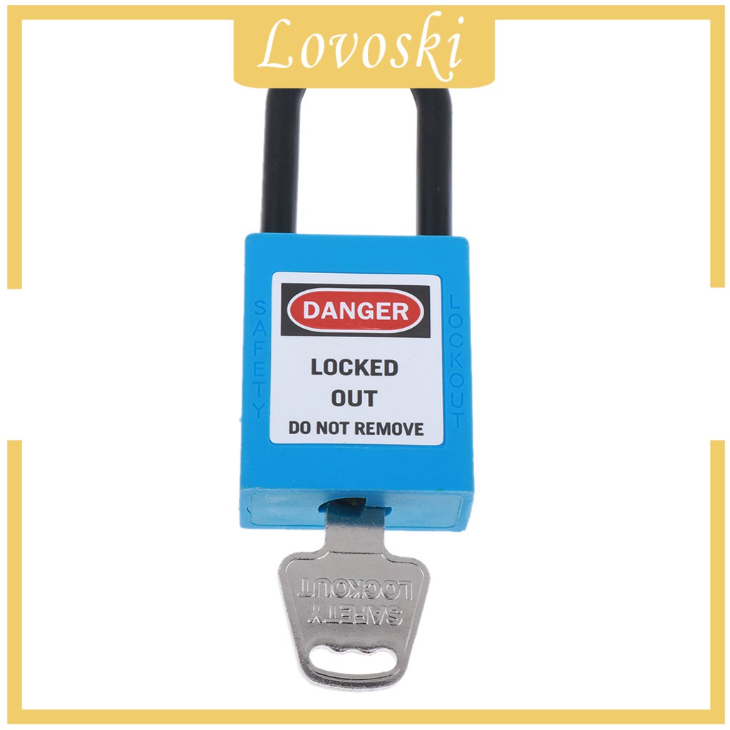 Safety Security Lockout Padlock Keyed Alike Nylon 38mm