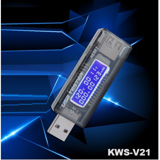 Đo điện áp và dòng điện cổng USB KWS-V21