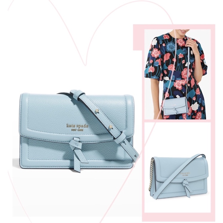 TNS-Túi đeo chéo thời trang Katie crossbody bag- Màu xanh thiên thanh dễ thương