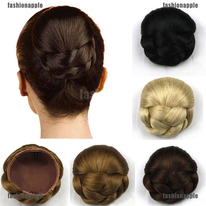 Búi Tóc Giả Có Kẹp Thời Trang Cho Nữ Mới