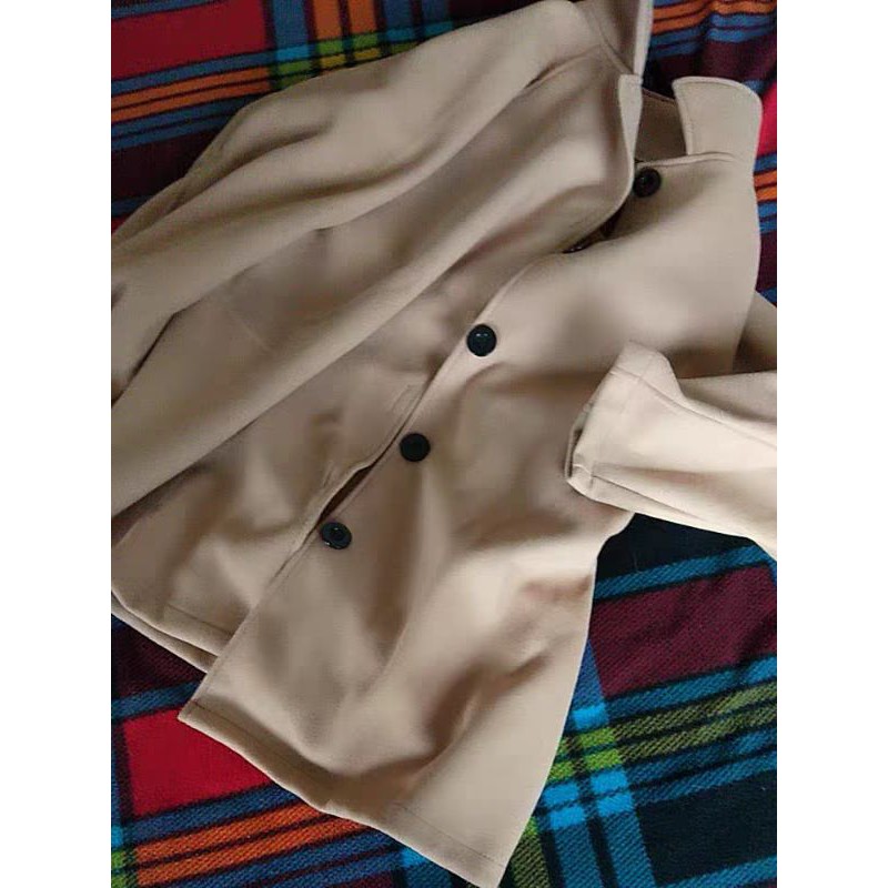 ❌❌ SẴN ĐEN L ❌❌GOM SALE ÁO KHOÁC DẠ 2 MÀU BE - ĐEN SIÊU XINH | BigBuy360 - bigbuy360.vn