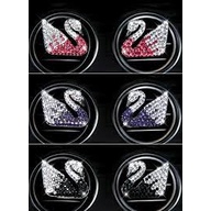 SET 2 thiên nga cài cửa gió xe ô tô kèm tinh dầu thơm cao cấp- Trang trí xe hơi