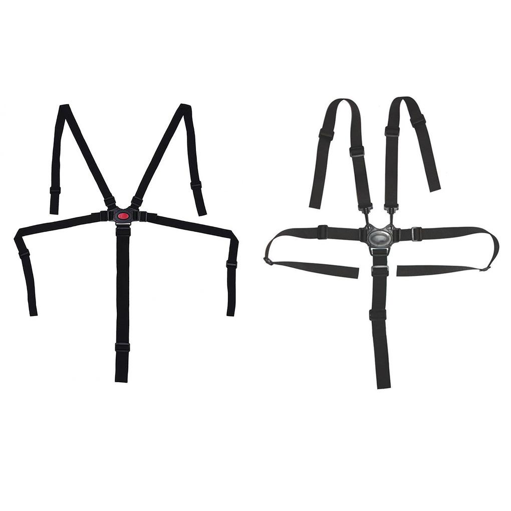 Dây Đai An Toàn Gắn Xe Đẩy Em Bé Thiết Kế 5 Điểm Tháo Gỡ Nhanh Tiện Dụng