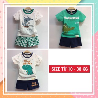 Thời trang quần áo trẻ em set Bộ thun cotton cho bé trai từ 2 3 4 5 tuổi