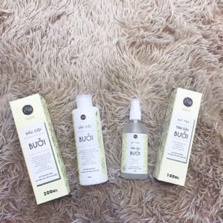 combo dầu gội + tinh dầu + ủ bưởi Nga Hoàng( hàng chuẩn)