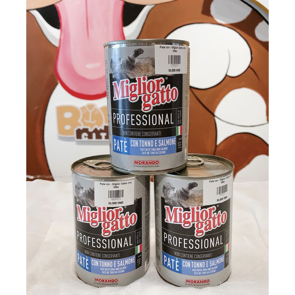 Pate lon - Miglior Gatto cho Mèo