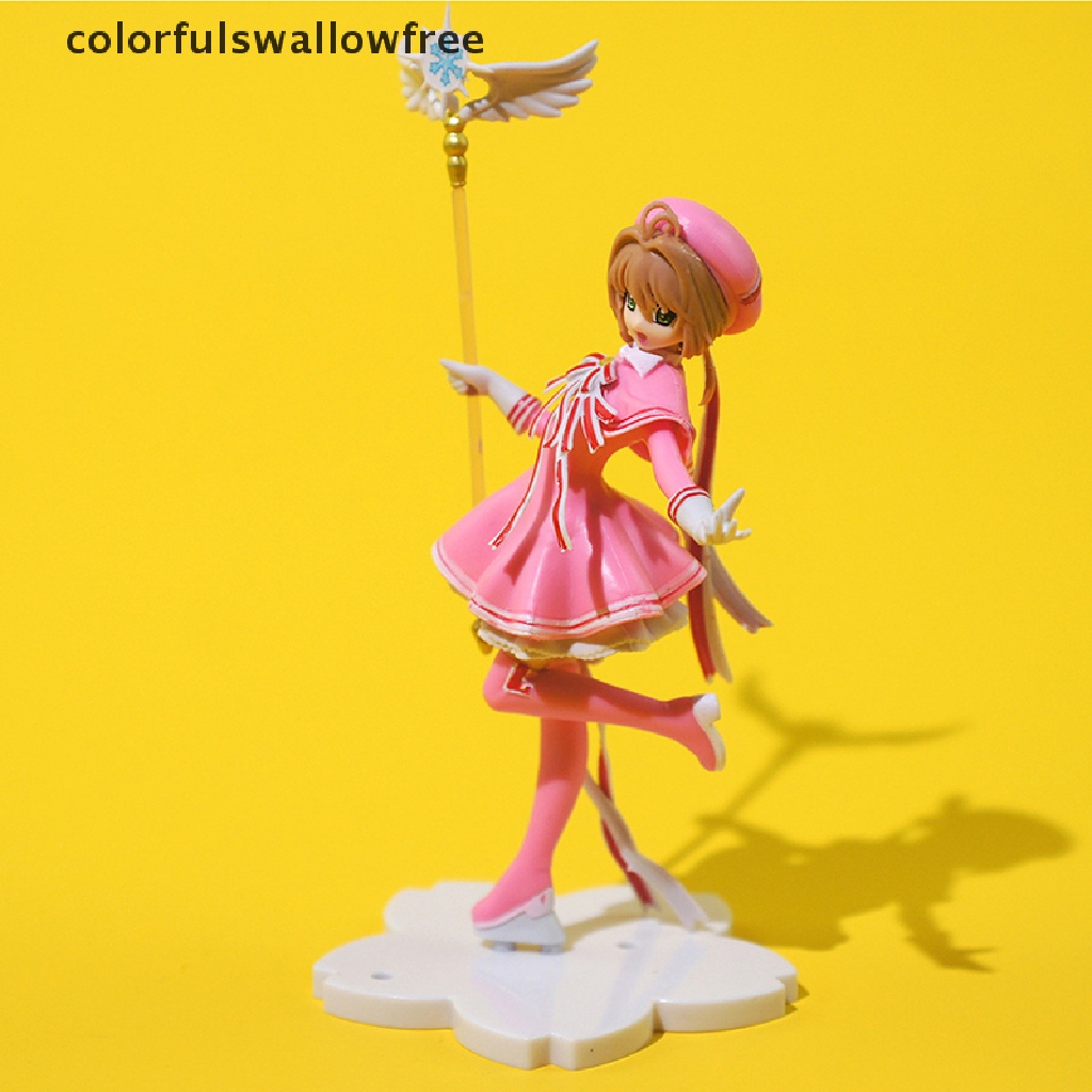 Mô Hình Thủ Lĩnh Thẻ Bài SAKURA Màu Hồng Xinh Xắn ABC