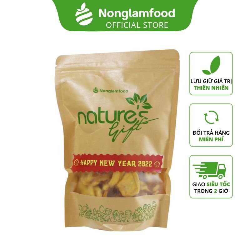 [Mã BMLTA50 giảm 10% đơn 99K] Mít Sấy Dẻo Thượng Hạng Nonglamfood | Ăn vặt Healthy