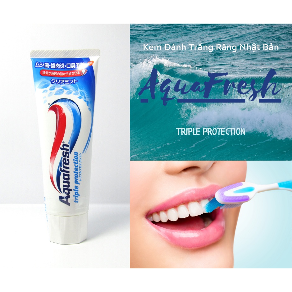 Kem đánh răng Aquafresh Nhật Bản +20g