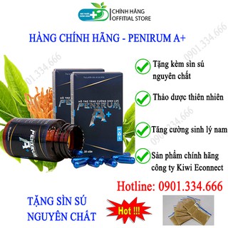 PENIRUM A+ Viên Uống Hỗ Trợ Tăng Cường Sinh Lý Nam HỘP 30 VIÊN [CHÍNH HÃNG]
