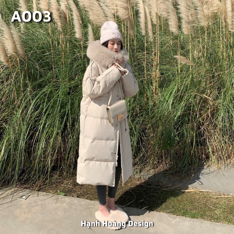 A003 - Áo khoác phao nữ LÔNG VŨ hàng Quảng Châu cao cấp - Kèm ảnh thật