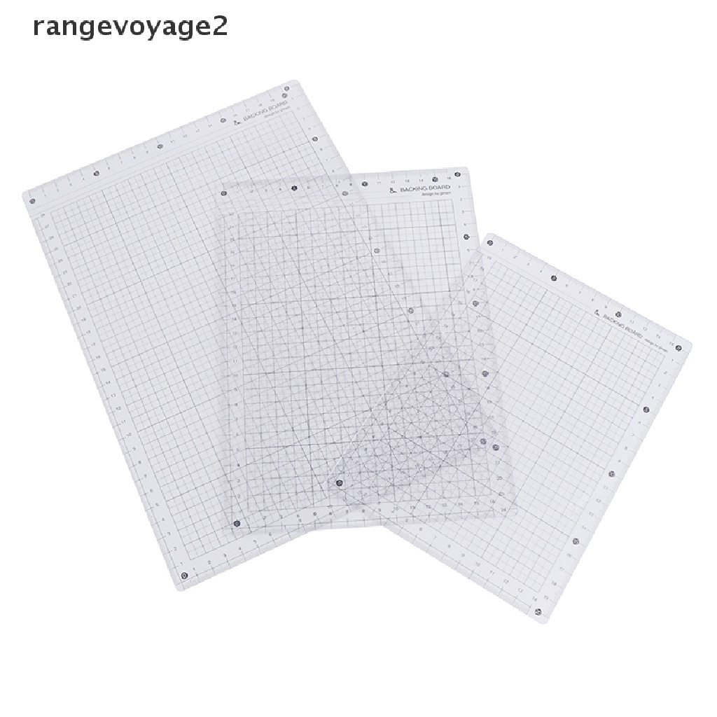 Thước Kẻ PVC Trong Suốt Khổ A4 B5 A5 Tiện Lợi
