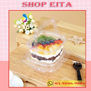 Hộp đựng bánh mika có quai