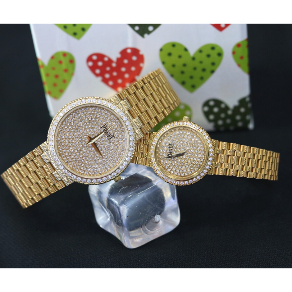 Đồng Hồ Cặp Piaget P8080DMK-V & P8080DLK-V Sang Trọng