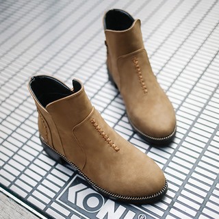 Giày Boot Nữ Da Lộn